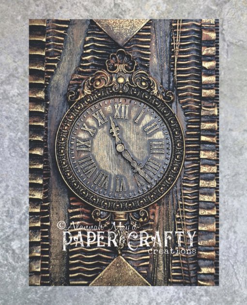 M@H 3D Resin Topper A6  - Beginner Kit - Mixed Media - Clock