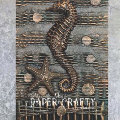 M@H 3D Resin Topper A6 - Beginner Kit - Mixed Media - Seahorse